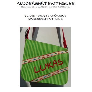 SeruKid Kindergartentasche Schnittmuster